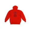 Balenciaga x FORTNITE Kapüşonlu Sweatshirt Orta Kesim “Red” 600583TLVO46506