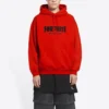 Balenciaga x FORTNITE Kapüşonlu Sweatshirt Orta Kesim “Red” 600583TLVO46506