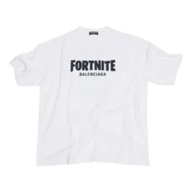Balenciaga x FORTNITE Tişört Orta Kesim “Beyaz” 612966TLVO39040 Balenciaga x FORTNITE Tişört Orta Kesim “Beyaz” 612966TLVO39040