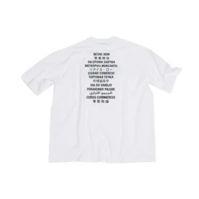 Balenciaga x FORTNITE Tişört Orta Kesim “Beyaz” 612966TLVO39040 Balenciaga x FORTNITE Tişört Orta Kesim “Beyaz” 612966TLVO39040