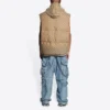 Balenciaga x Gucci The Hacker Project Hacker Cocoon Puffer Yelek “Bej” 681884TLO539585