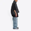 Balenciaga x Gucci The Hacker Project Hacker Cocoon Puffer Yelek “Siyah” 681884TLO531269