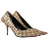 Balenciaga x Gucci The Hacker Project Knife Pumps “Bej” 676603-KQW00-9742