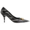 Balenciaga x Gucci The Hacker Project Knife Pumps “Siyah” 680760-ULR00-1146