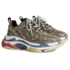 Balenciaga x Gucci Triple S Sneaker’lar “The Hacker Project Bej” 681066-ULZ10-9795