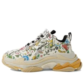 Balenciaga x Gucci Triple S Sneaker’lar “The Hacker Project Floral” 681068-UL110-8461