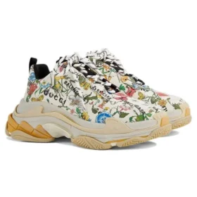 Balenciaga x Gucci Triple S Sneaker’lar “The Hacker Project Floral” 681068-UL110-8461