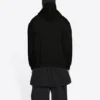 Balenciaga x Marvel Hulk Kapüşonlu Sweatshirt Orta Kesim “Siyah” 600583TLV581000