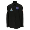Balenciaga x NASA Space Multi-Patch Gömlek “Siyah” 663076TYB181000
