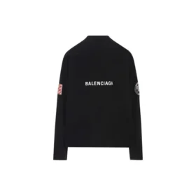 Balenciaga x NASA Space Multi-Patch Sweatshirt “Siyah” 662496TKVD71070