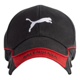 Balenciaga x Puma Şapka “Siyah Kırmızı” 846518410B21074 Balenciaga x Puma Şapka “Siyah Kırmızı” 846518410B21074