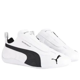 Balenciaga x Puma Speedcat Deri “Beyaz Siyah” 847148WSDSB9010 Balenciaga x Puma Speedcat Deri “Beyaz Siyah” 847148WSDSB9010