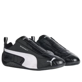 Balenciaga x Puma Speedcat Deri “Siyah Beyaz” 847148WSDSB1090 Balenciaga x Puma Speedcat Deri “Siyah Beyaz” 847148WSDSB1090
