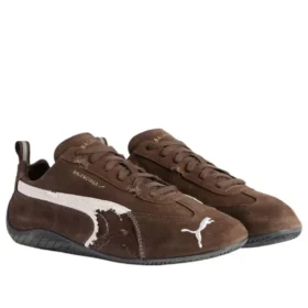 Balenciaga x Puma Speedcat Süet “Eskitilmiş Kahverengi Beyaz” 847146WSDSD2910 Balenciaga x Puma Speedcat Süet “Eskitilmiş Kahverengi Beyaz” 847146WSDSD2910