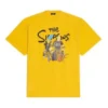 Balenciaga x THE SIMPSONS Büyük Beden Pamuklu Tişört “Yellow” 676589TLVG77200