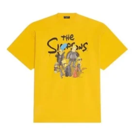 Balenciaga x THE SIMPSONS Büyük Beden Pamuklu Tişört “Yellow” 676589TLVG77200 Balenciaga x THE SIMPSONS Büyük Beden Pamuklu Tişört “Yellow” 676589TLVG77200