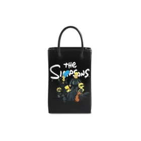 Balenciaga x The Simpsons Mini Alışveriş Çantası “Siyah” 59382623VBN1000