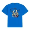 Balenciaga x The Simpsons Oversized Tişört “Mavi” 676589TLVG74210