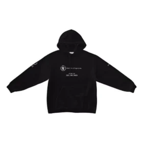 Balenciaga x WFP Kapüşonlu Sweatshirt Orta Kesim “Siyah” 600583TMVL11070 Balenciaga x WFP Kapüşonlu Sweatshirt Orta Kesim “Siyah” 600583TMVL11070