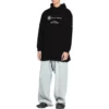 Balenciaga x WFP Kapüşonlu Sweatshirt Orta Kesim “Siyah” 600583TMVL11070