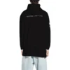 Balenciaga x WFP Kapüşonlu Sweatshirt Orta Kesim “Siyah” 600583TMVL11070