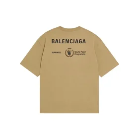 Balenciaga x WFP Tişört Orta Kesim “Haki” 612966THV849605