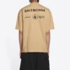 Balenciaga x WFP Tişört Orta Kesim “Haki” 612966THV849605