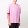 Balenciaga x WFP Tişört Orta Kesim “Pembe” 612966THV845621