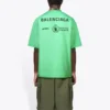 Balenciaga x WFP Tişört Orta Kesim “Yeşil” 612966THV844162