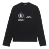 Balenciaga x WFP Uzun Kollu Tişört Orta Kesim “Siyah” 612967THV841000