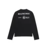 Balenciaga x WFP Uzun Kollu Tişört Orta Kesim “Siyah” 612967THV841000
