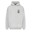Barcode Pamuklu Kapüşonlu Sweatshirt “Gri” 651799TKVE68174