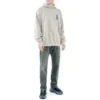 Barcode Pamuklu Kapüşonlu Sweatshirt “Gri” 651799TKVE68174