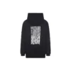 Barcode Pamuklu Kapüşonlu Sweatshirt “Siyah” 651799TKVE61070