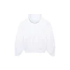 Baskılı Kapüşonlu Spor Unisex Beyaz 641679TJVI69040