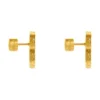 Bb 2.0 Dokulu Xs Küpeler “Gold” 782982TZ99G0705