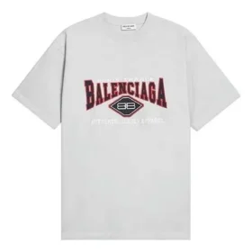 BB Authentic Jersey Giyim Tişört Geniş Kesim “Açık Gri” 641675TMVA99012