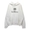 BB Be Different Popover Kapüşonlu Sweatshirt “Ekru Siyah” 720426TNVB49784