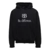 BB Be Different Popover Kapüşonlu Sweatshirt “Siyah Beyaz” 720426TNVV11070