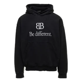 BB Be Different Popover Kapüşonlu Sweatshirt “Siyah Beyaz” 720426TNVV11070 BB Be Different Popover Kapüşonlu Sweatshirt “Siyah Beyaz” 720426TNVV11070