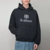 BB Be Different Popover Kapüşonlu Sweatshirt “Siyah Beyaz” 720426TNVV11070
