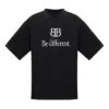 BB Be Different Tişört Orta Kesim “Siyah” 612966TNVU91070