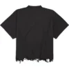 BB Classic Balenciaga Kısa Kesim Oversized Tişört “Siyah” 783399TQVS81083