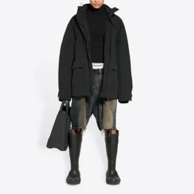 BB Icon Kick Parka “Siyah” 704548TMO171000
