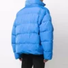 BB Logo Şişme Ceket “Indigo” 642228TFO044011