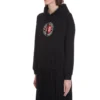 BB Logo Kapüşonlu Uzun Kollu Kapüşonlu Sweatshirt Siyah 612959TJVD71000