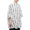 BB Logolu Oversized Tişört “Beyaz Siyah” 725382TNL889040