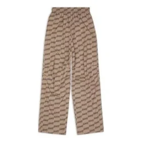 BB Monogram Eşofman Pantolonları “Bej Kahverengi” 704720TML369378