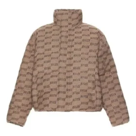 BB Monogram Şişme Ceket “Bej Kahverengi” 681885TML339378