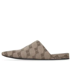 BB Monogram Rahat Terlikler “Bej Kahverengi” 653879W2I103020